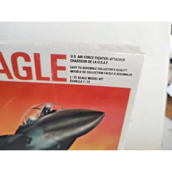 Vintage 1/72 Hobby Craft Airplane Model F-15E Strikeeagle Dessert Storm HC1372 - Picture 2 of 8